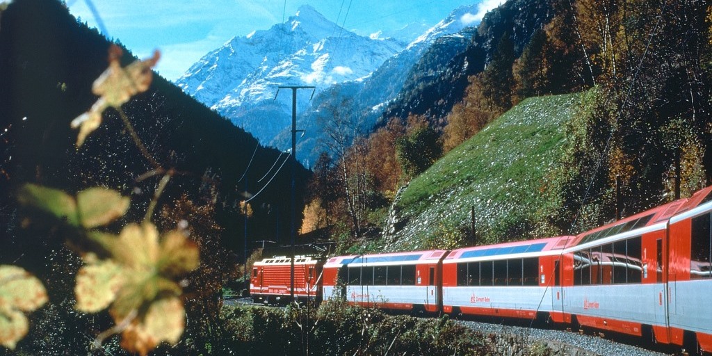 スイス、氷河特急のイメージ