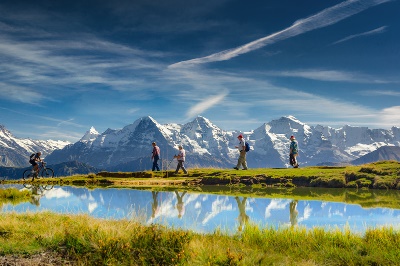 スイスハイキングのイメージ画像